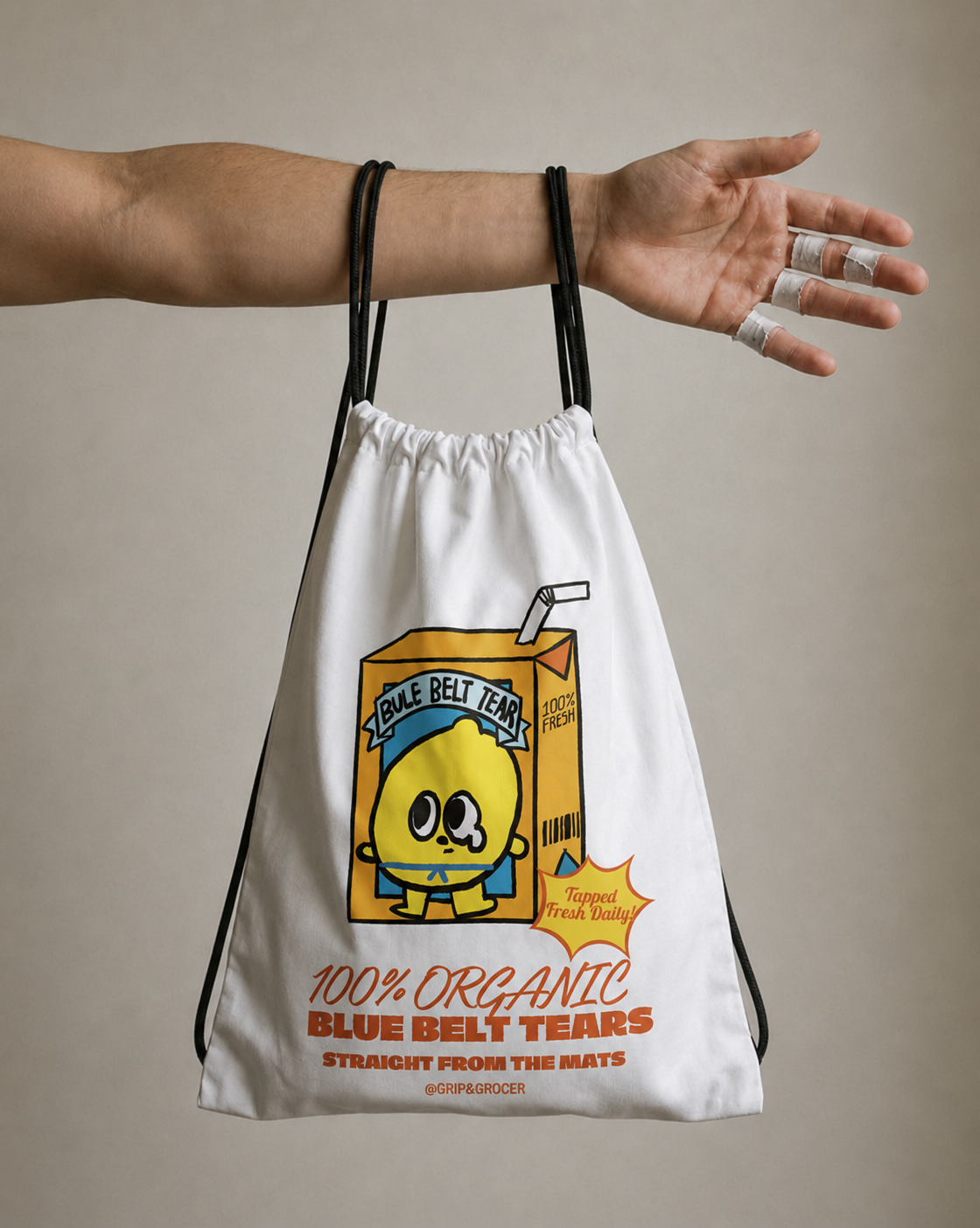 Blue Belt Tears BJJ Gym Bag